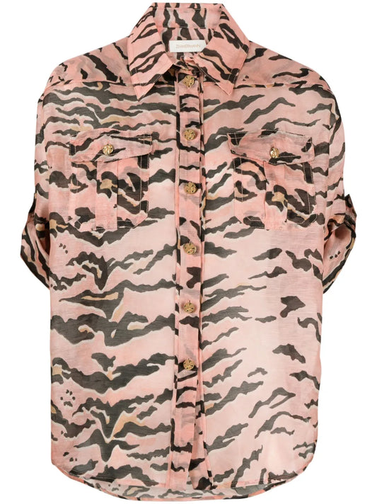 Matchmaker Safari Organza Shirt