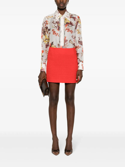 Matchmaker Tropical Crystal-Embellished Shirt