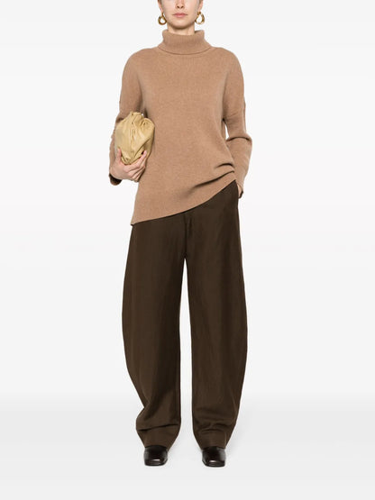 Prairie Roll-Neck Cashmere Jumper