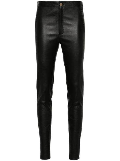 Bayane Leather Leggings
