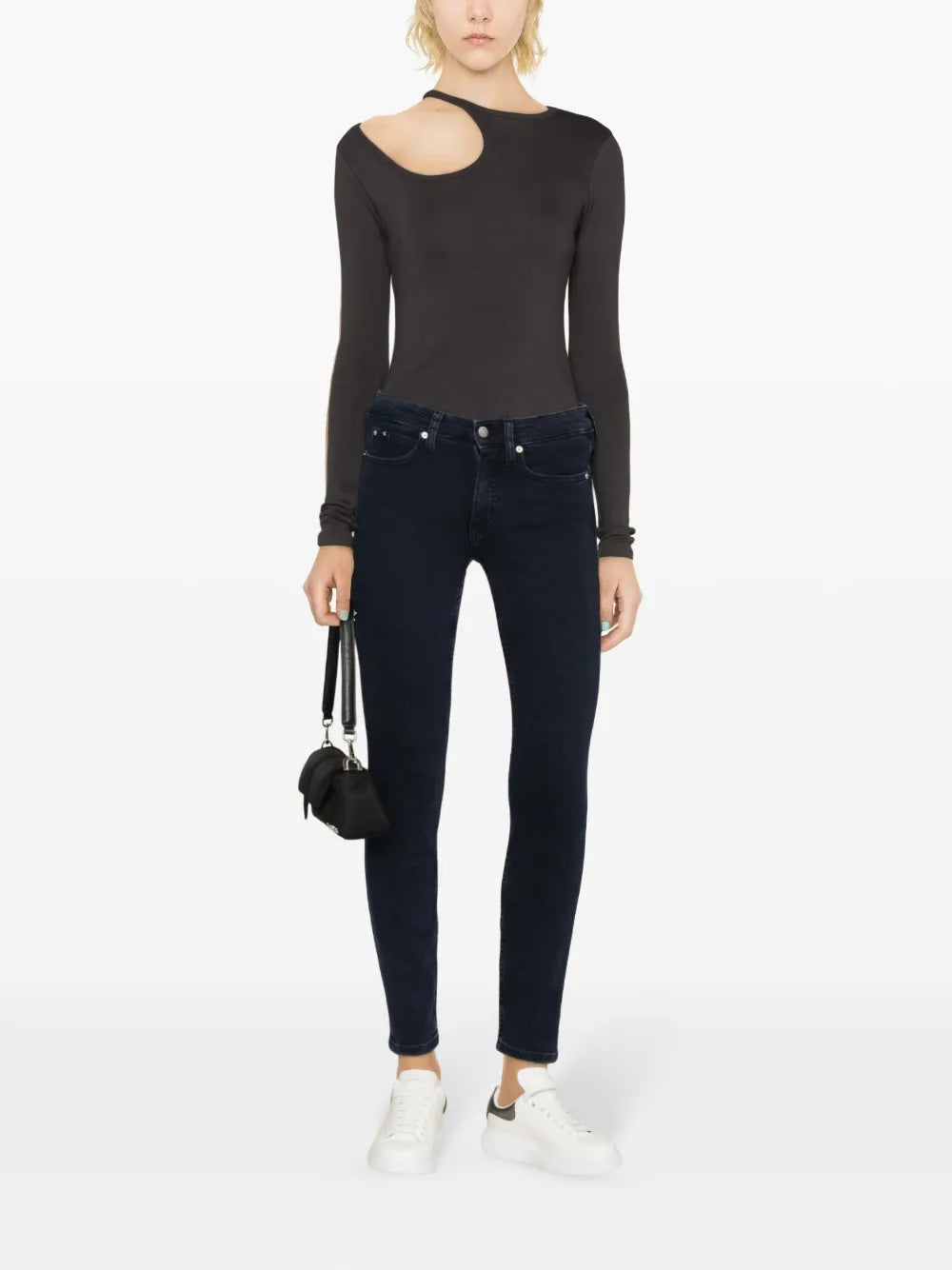Mid-Rise Skinny Jeans