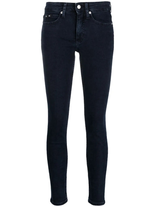 Mid-Rise Skinny Jeans