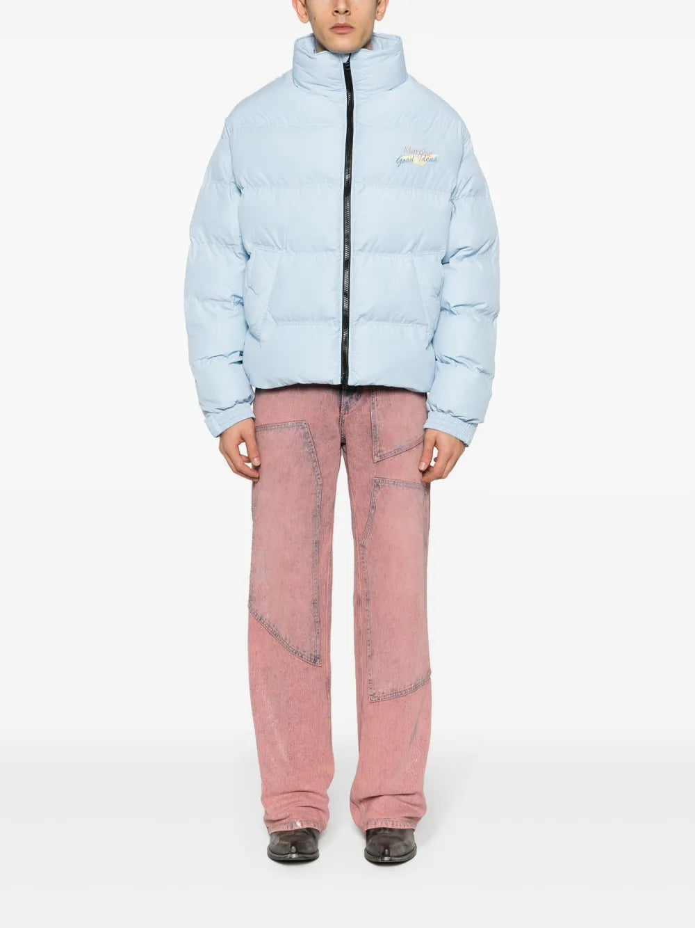 Doll Logo-Embroidered Padded Jacket