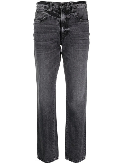 Tyler Mid-Rise Slim-Fit Jeans