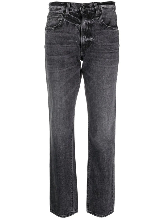 Tyler Mid-Rise Slim-Fit Jeans