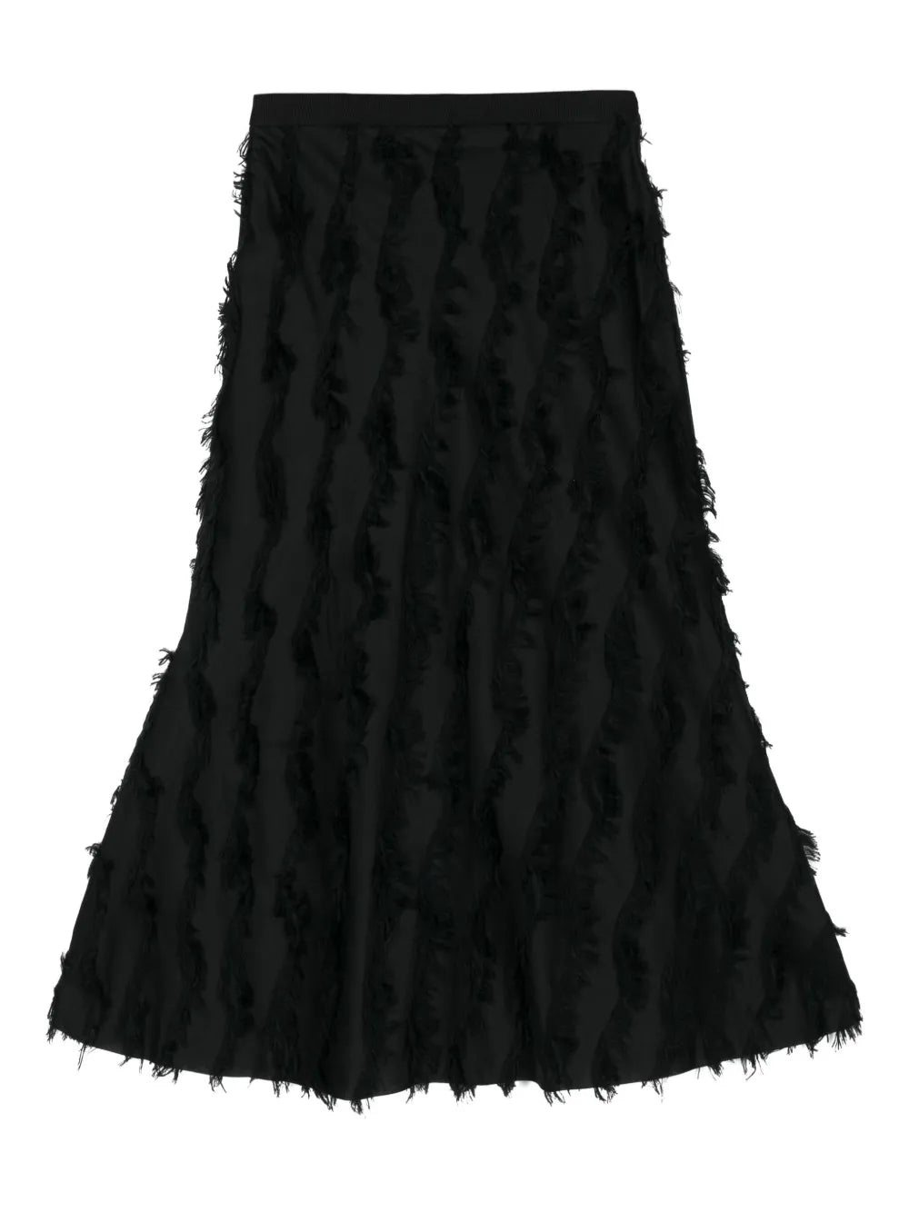 Surge Fringed Maxi Skirt