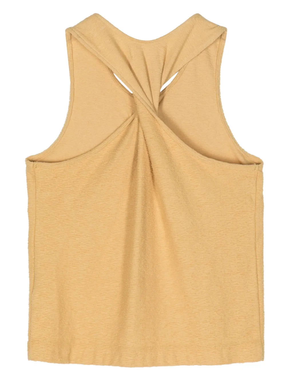 Twist-Detailing Cotton Tank Top