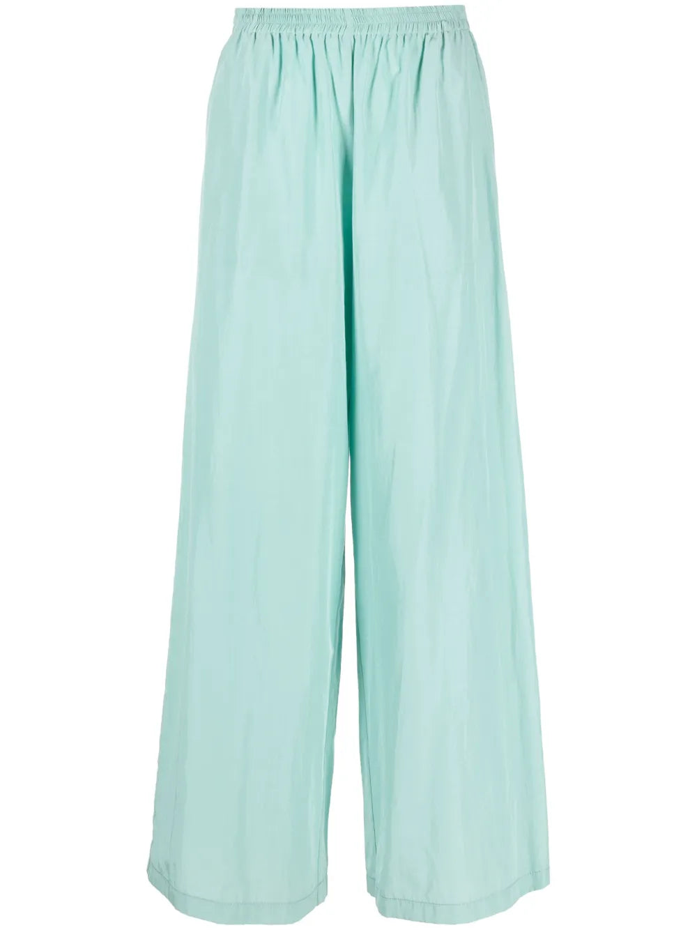High-Waisted Wide-Leg Trousers