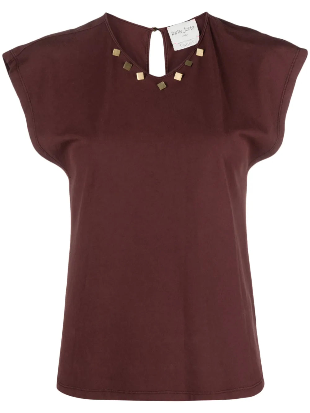 Studded Cotton Blouse