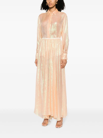 Semi-Sheer Textured Shirt