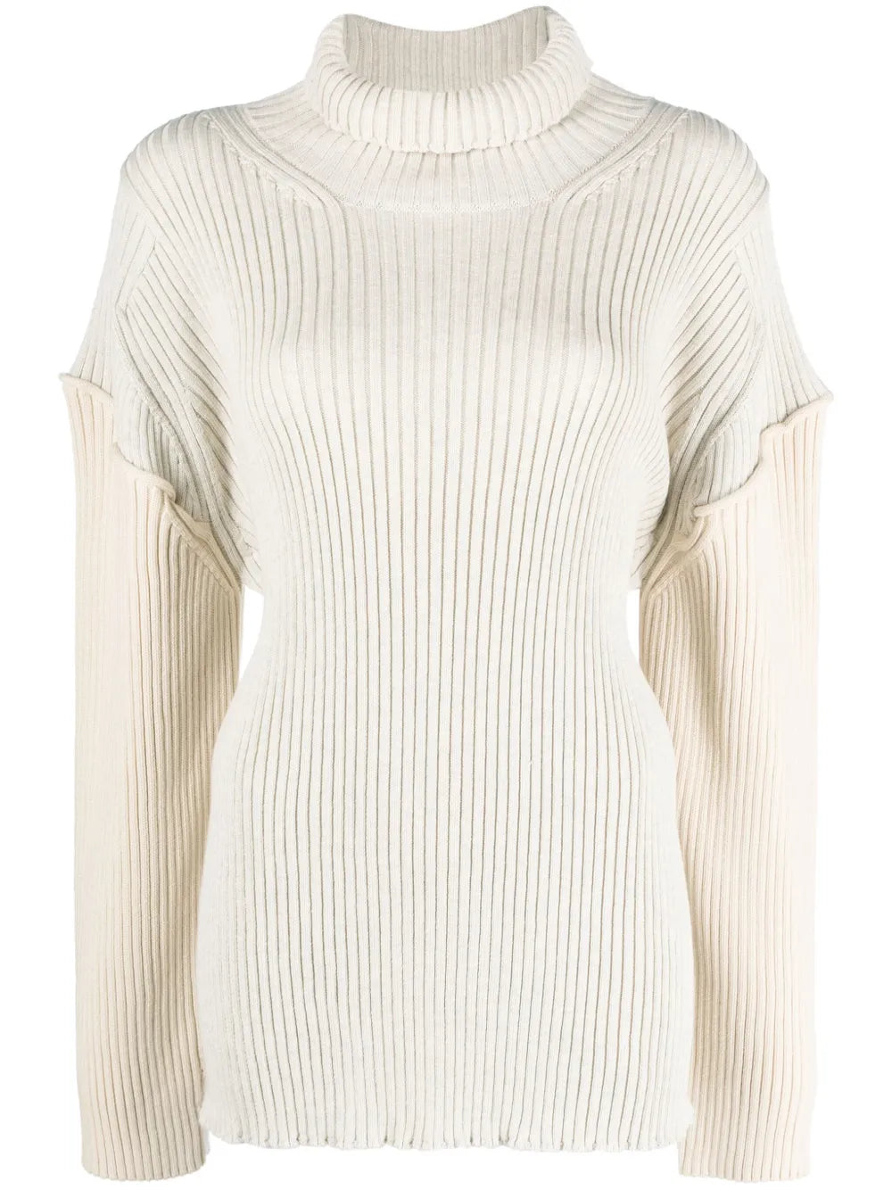 Dua Drop-Shoulder Ribbed Jumper