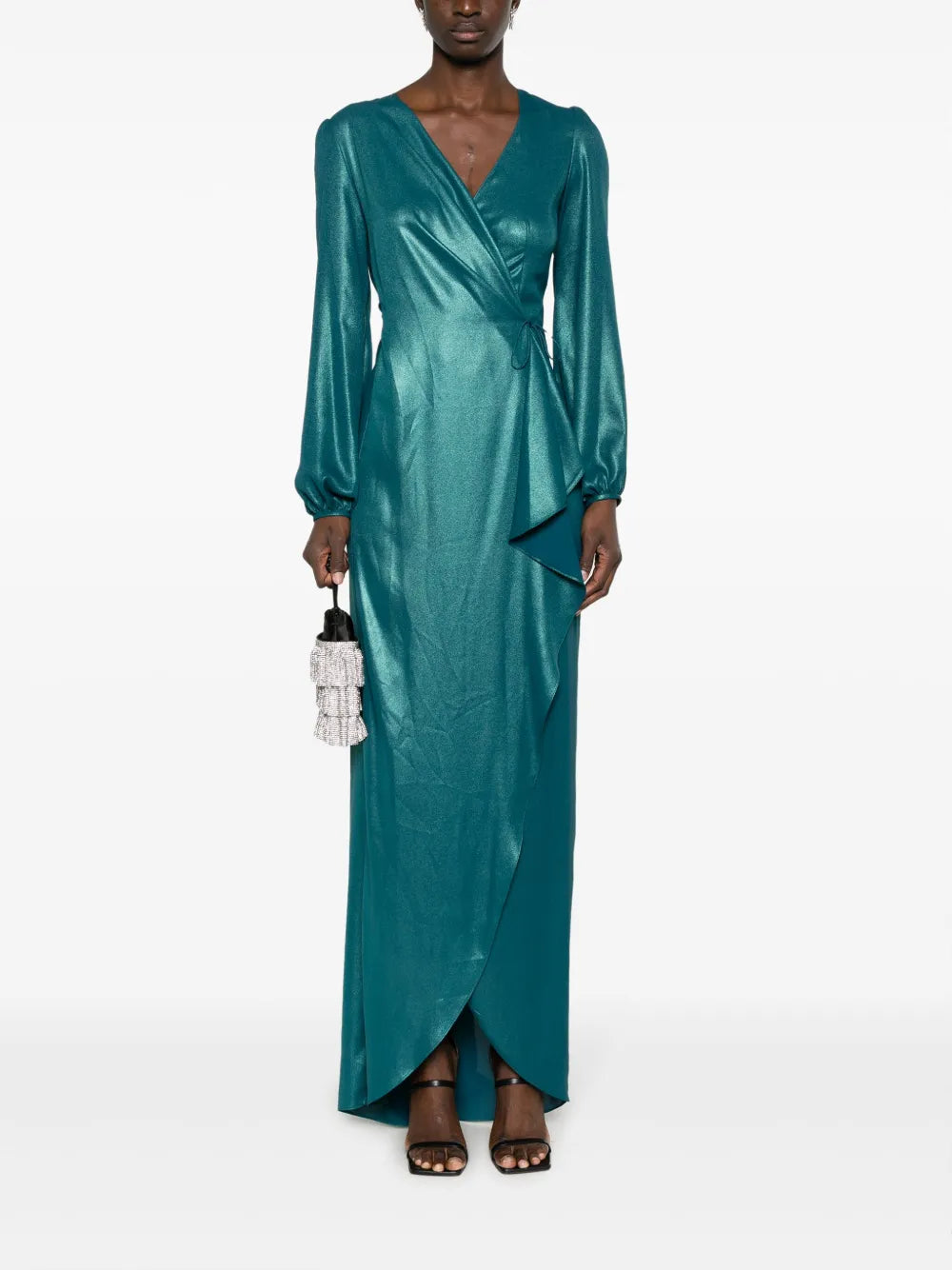 Crush Wrap Maxi Dress