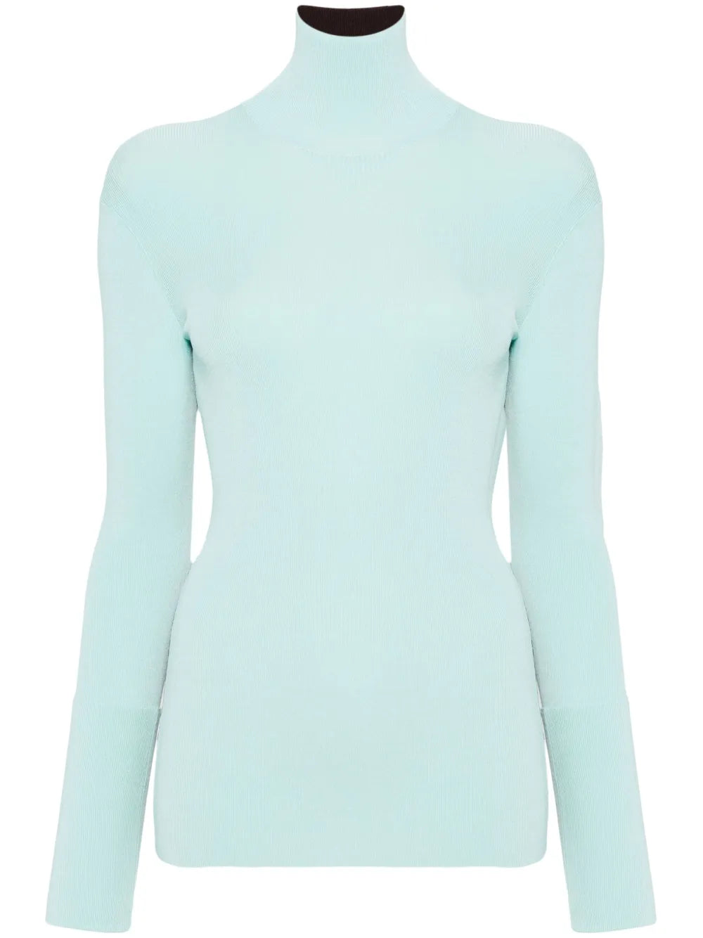 High-Neck Long-Sleeve Top
