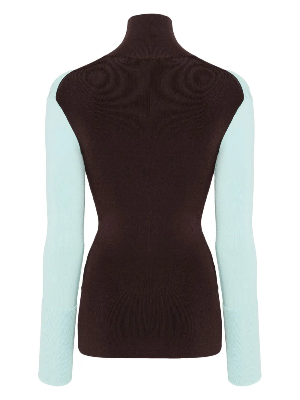 High-Neck Long-Sleeve Top