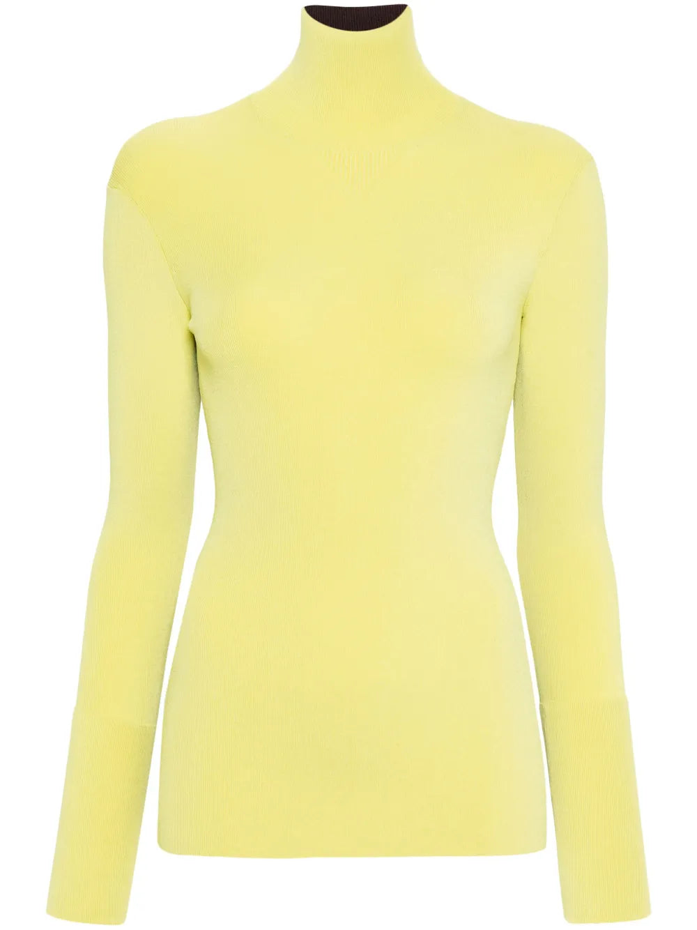 High-Neck Long-Sleeve Top