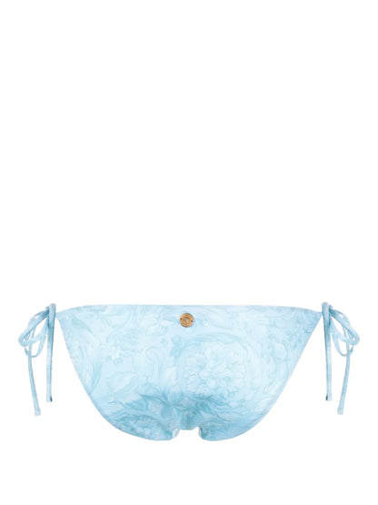 Barocco-Print Bikini Bottoms