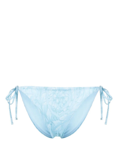 Barocco-Print Bikini Bottoms