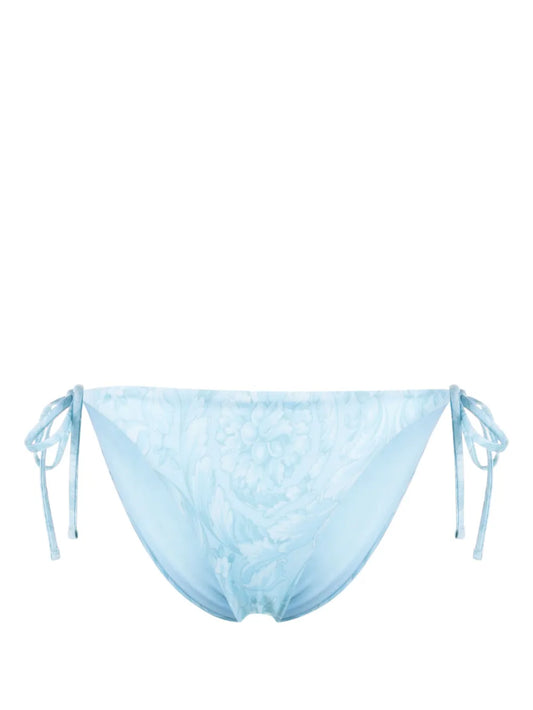 Barocco-Print Bikini Bottoms
