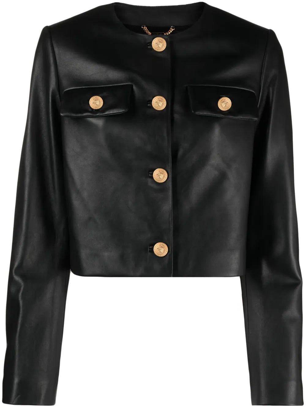 Medusa Leather Jacket