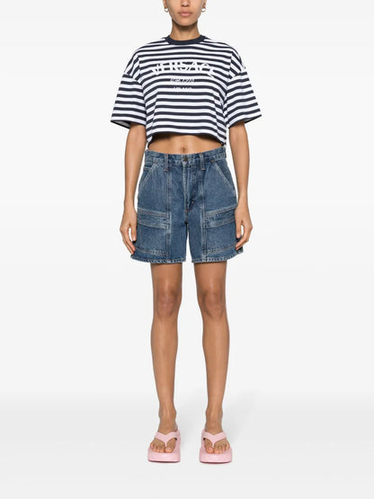 L'Ancora Versace Cropped T-Shirt