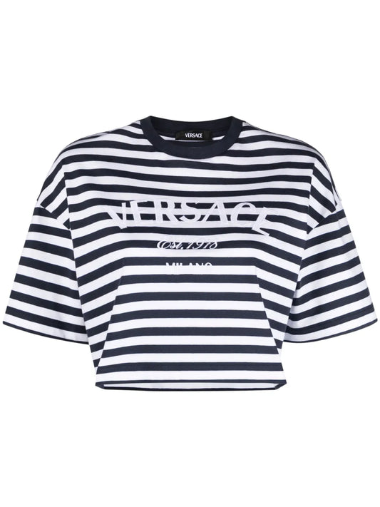 L'Ancora Versace Cropped T-Shirt