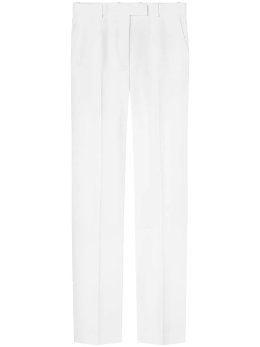 Virgin-Wool Tailored Trousers
