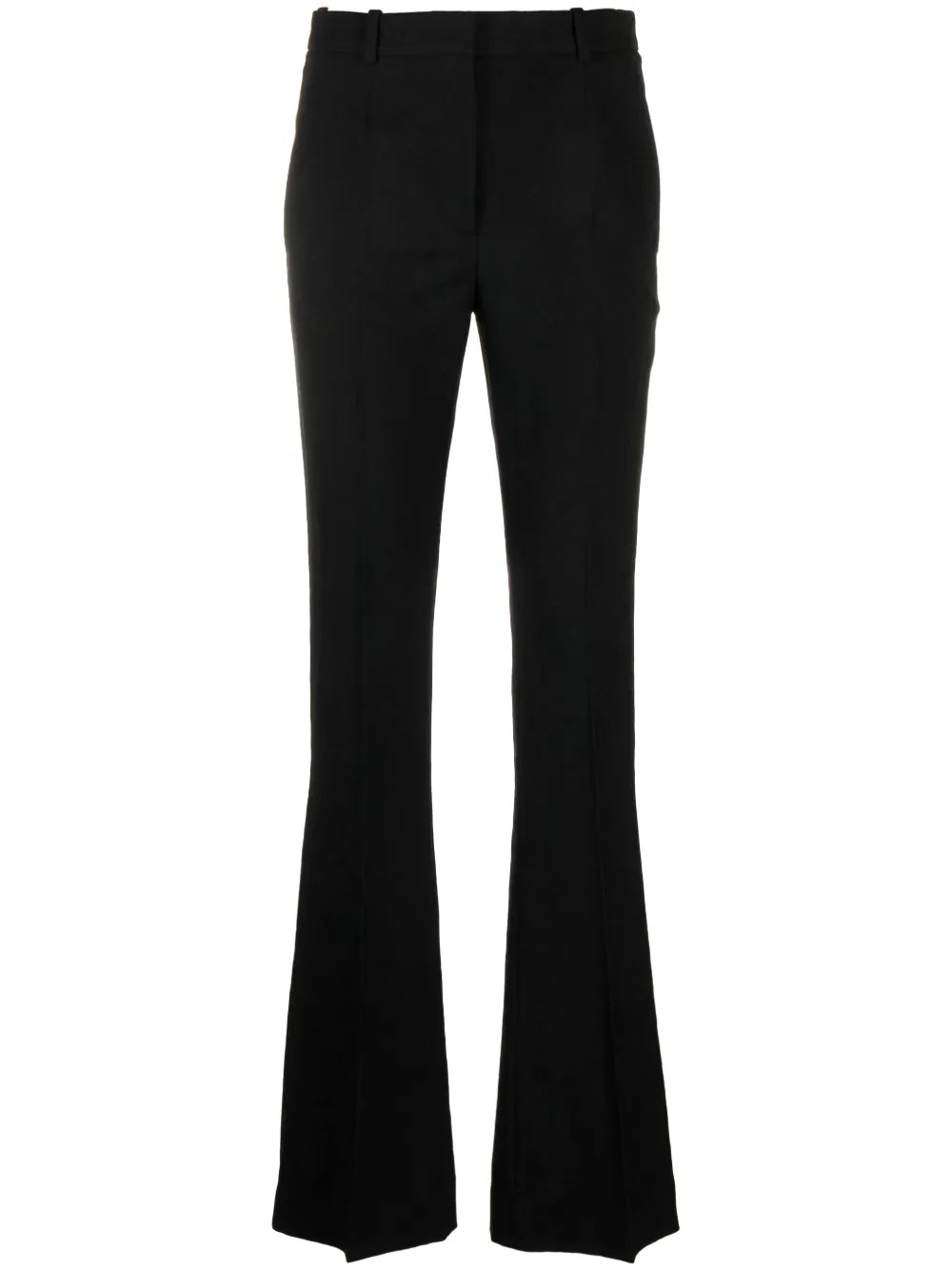 Baroque-Jacquard Flared Trousers