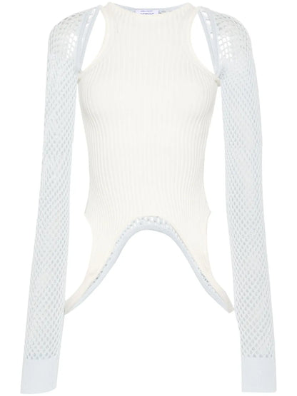 Racerback Panelled Top