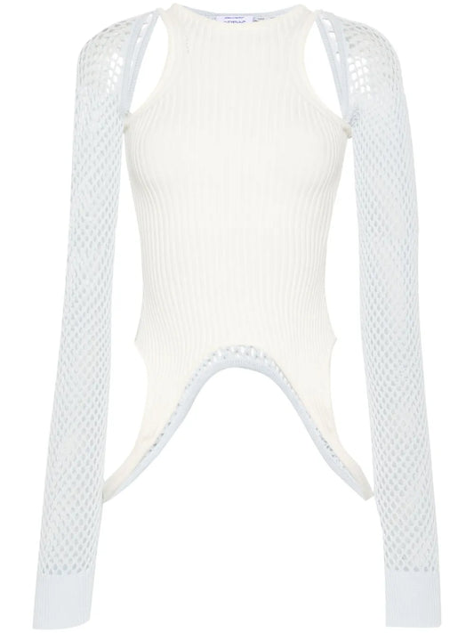 Racerback Panelled Top