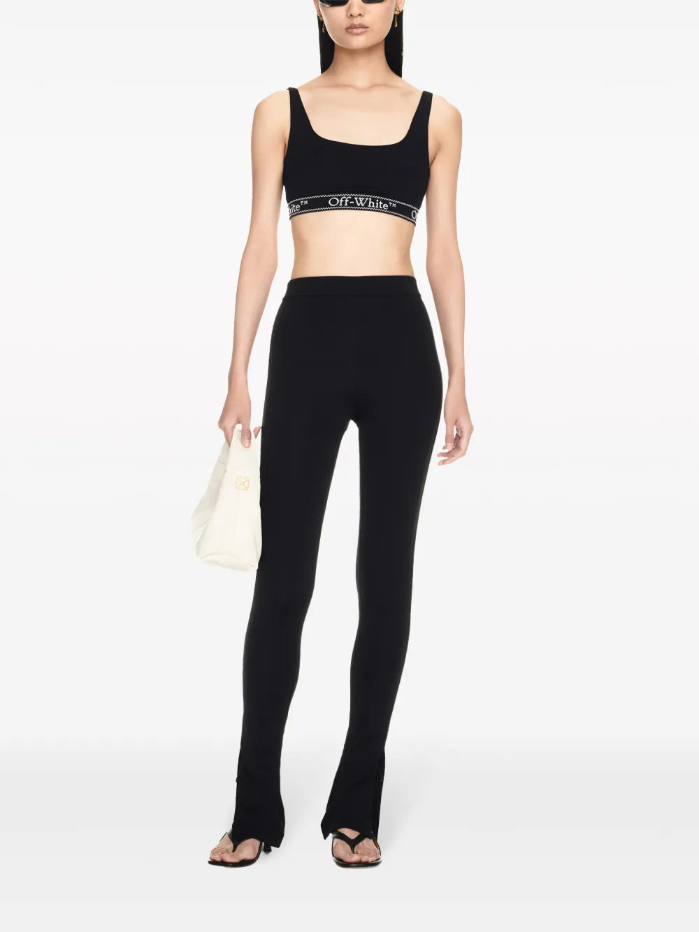 Logo-Tape High-Waist Leggings