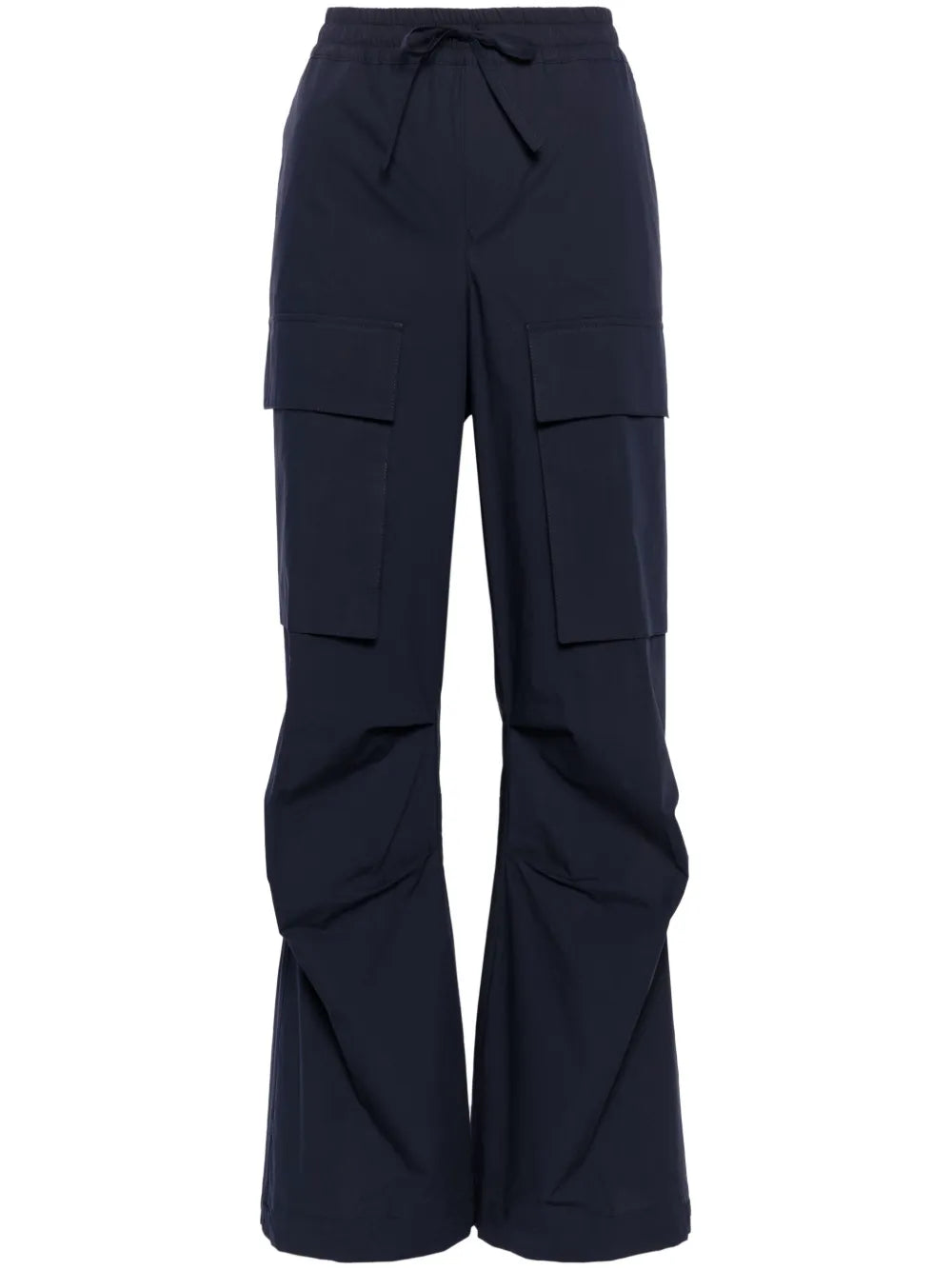 Straight-Leg Cargo Trousers