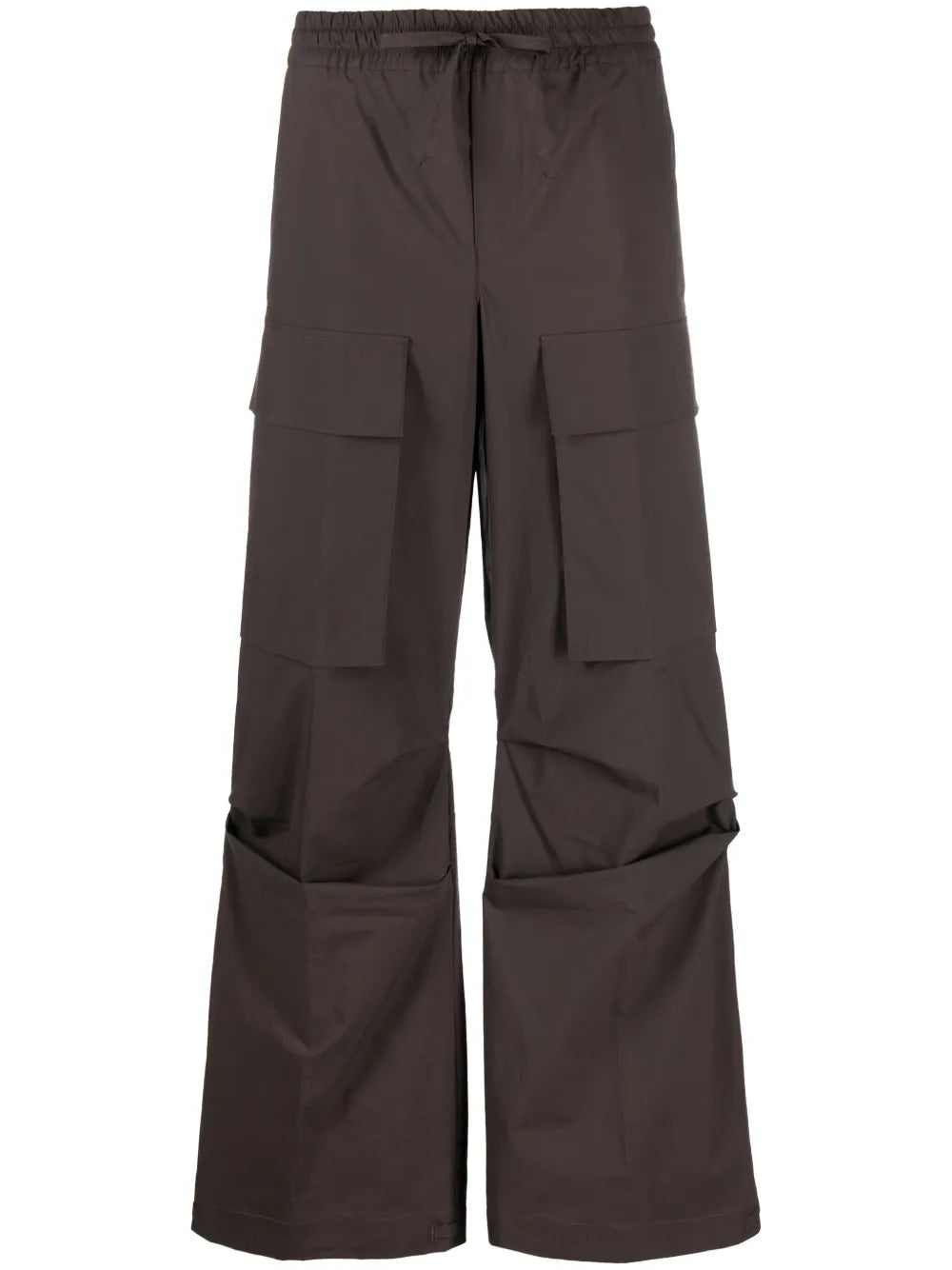 Straight-Leg Cargo Trousers