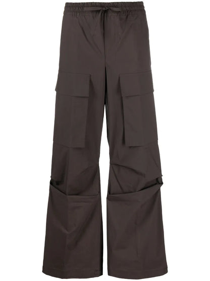 Straight-Leg Cargo Trousers