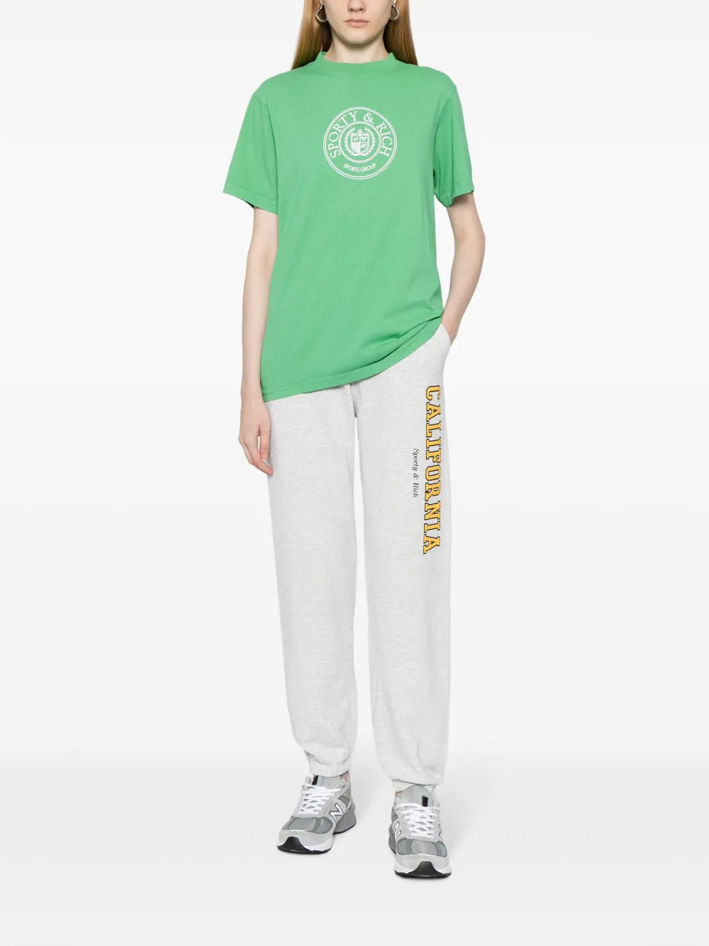 California Logo-Print Track Pants