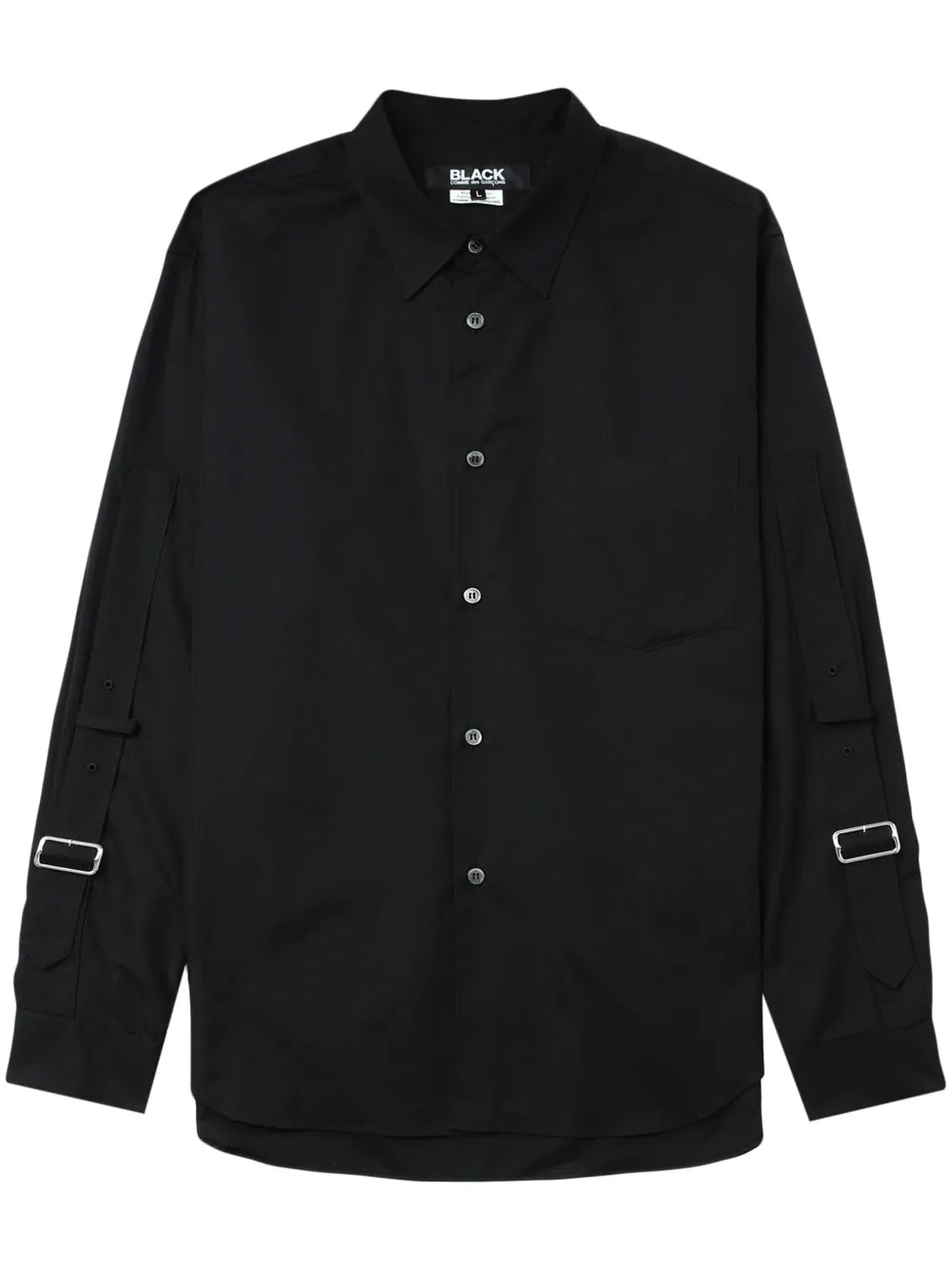Buckled-Strap Cotton Shirt