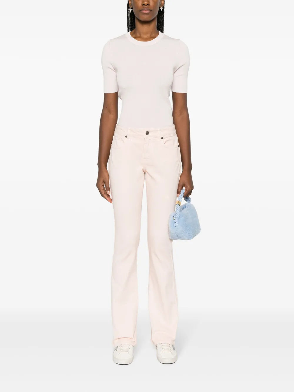 Low-Rise Bootcut Jeans