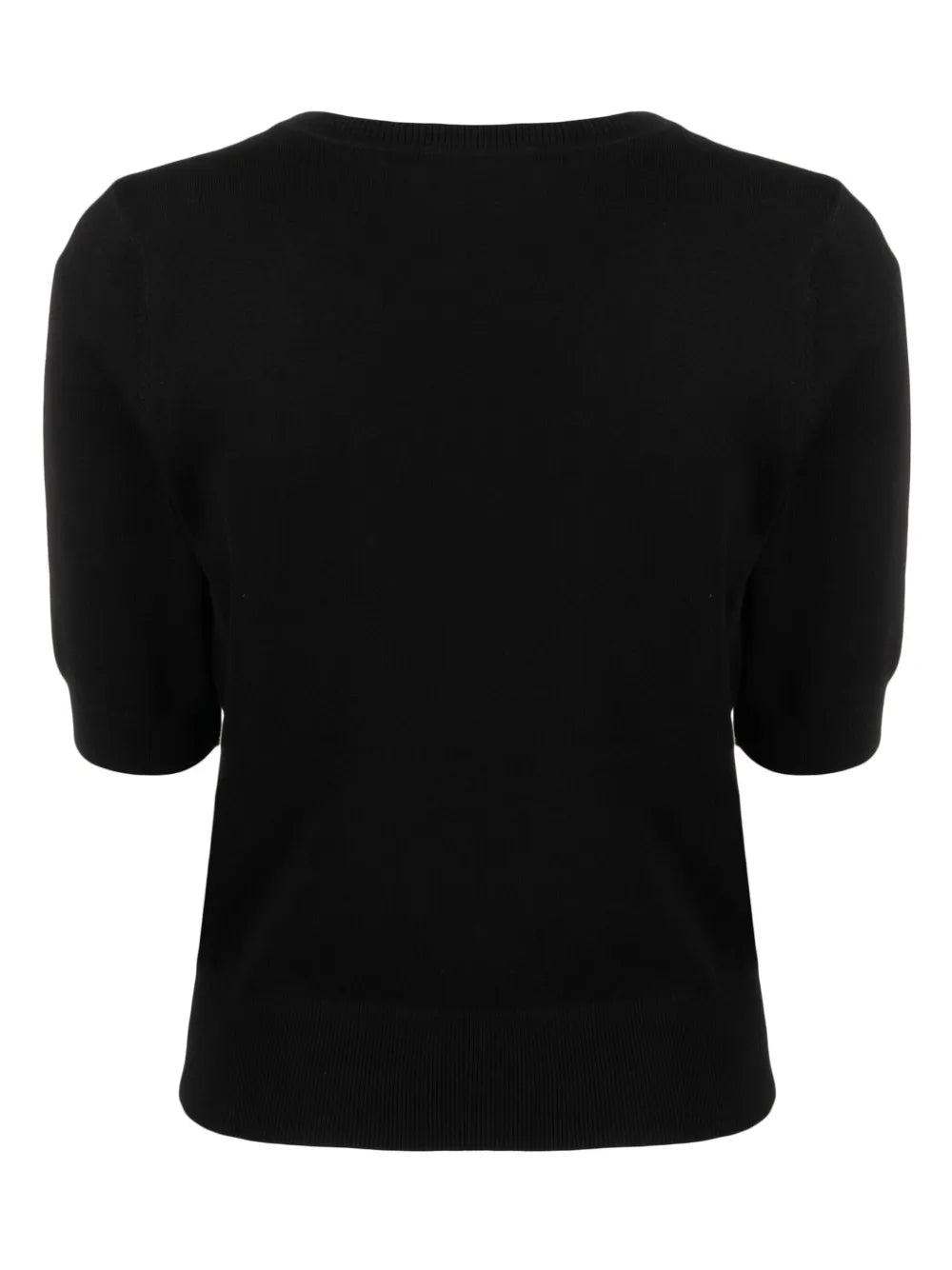 V-Neck Cropped Jumper