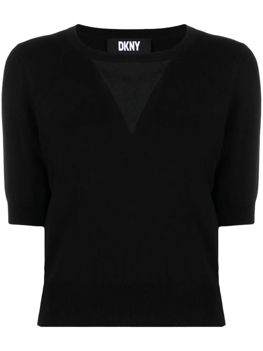 V-Neck Cropped Jumper