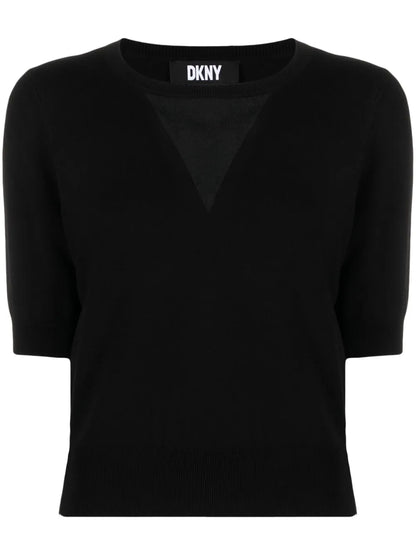 V-Neck Cropped Jumper