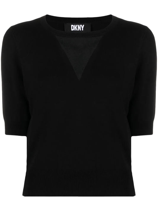 V-Neck Cropped Jumper