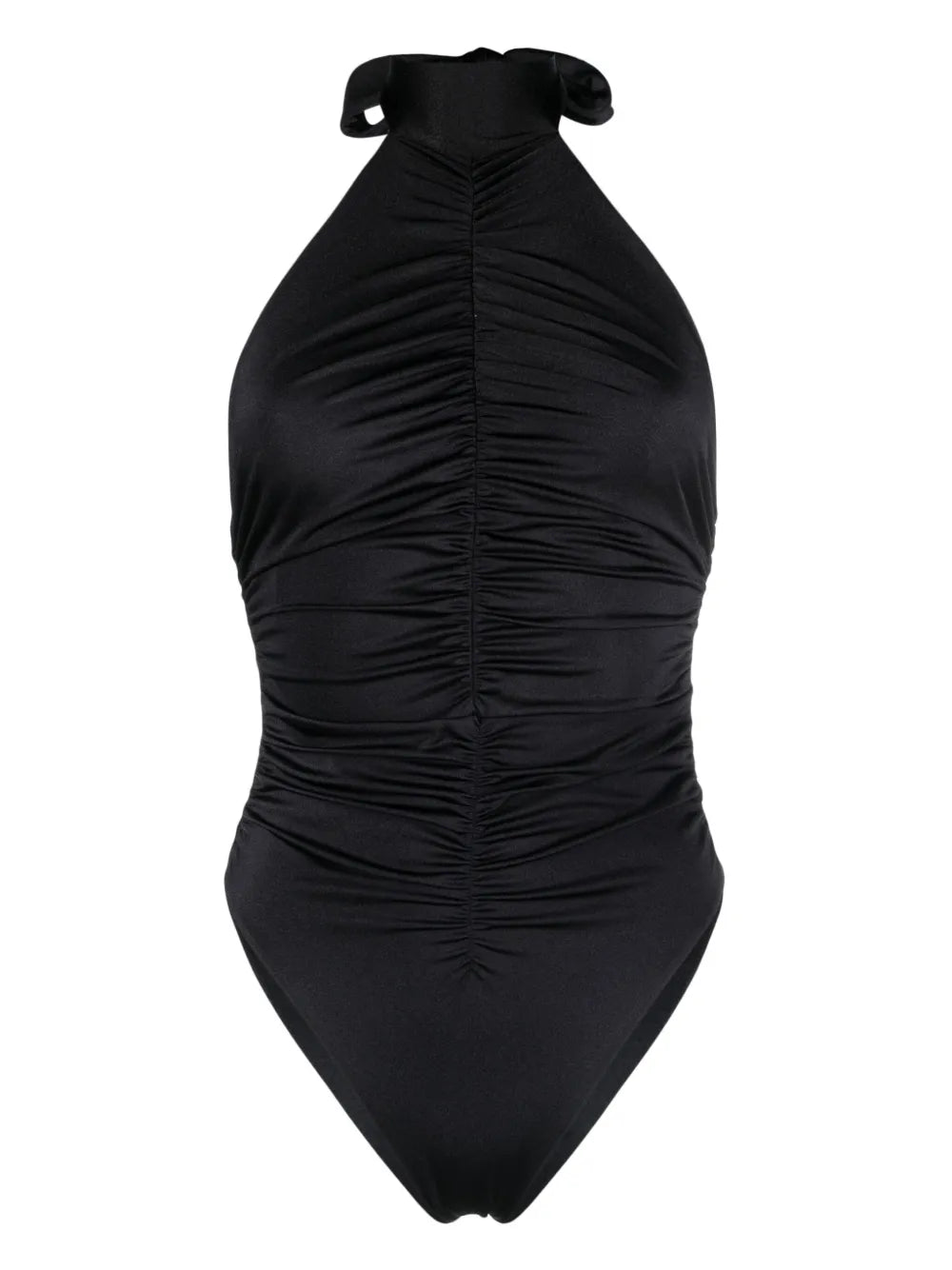 Ruched Halterneck Swimsuit