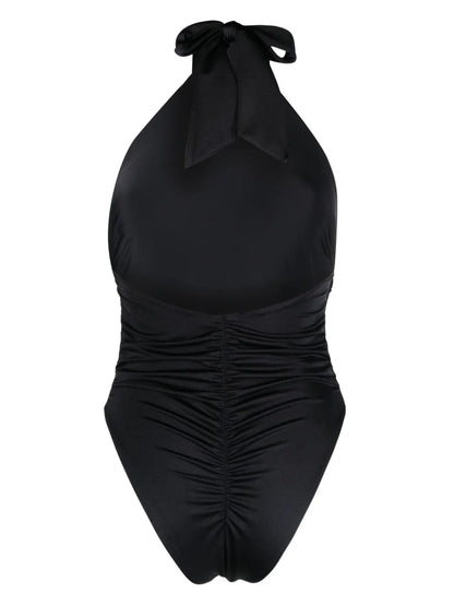 Ruched Halterneck Swimsuit