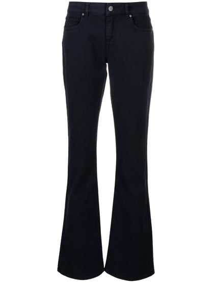 Low-Rise Bootcut Jeans