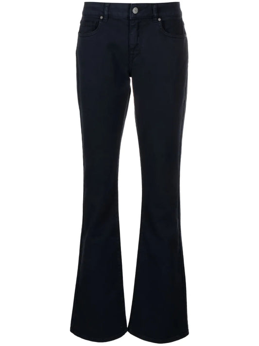 Low-Rise Bootcut Jeans