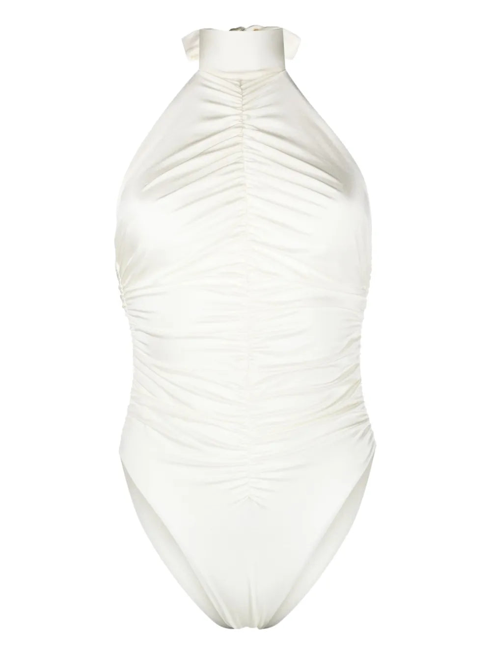 Ruched Halterneck Swimsuit