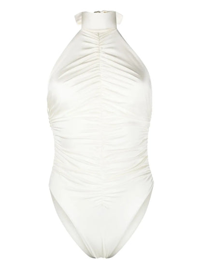 Ruched Halterneck Swimsuit