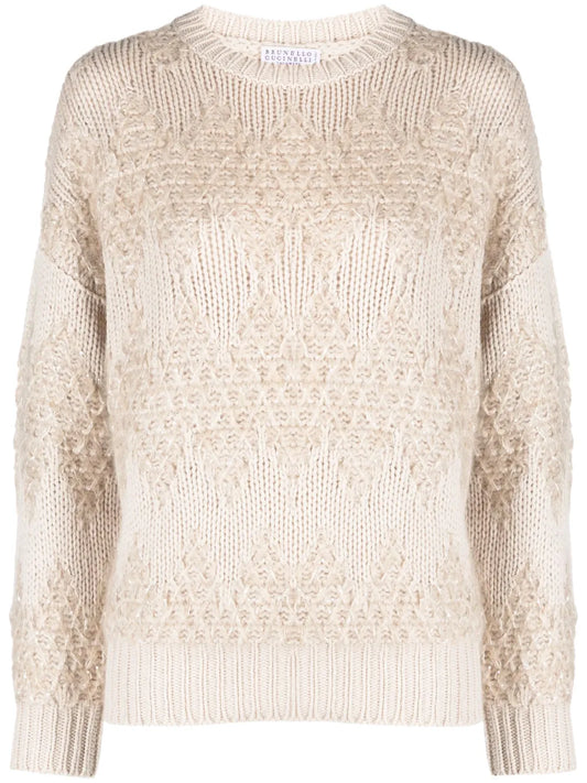 Dazzling Winter-Jacquard Jumper