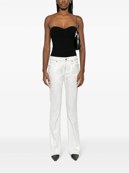 Low-Rise Bootcut-Leg Jeans