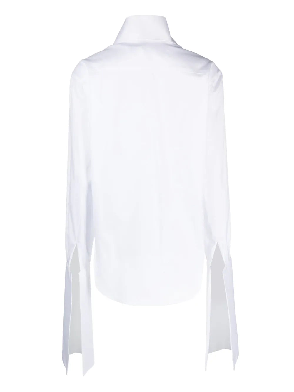 Split-Detail Poplin-Cotton Shirt