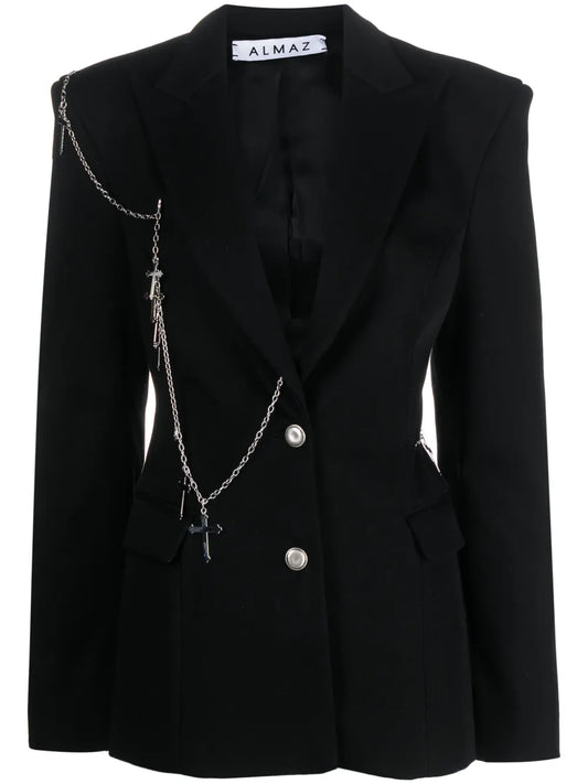 Fit Up Single-Breasted Blazer